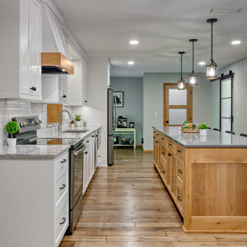 Coon Rapids Kitchen Revival: Rustic Meets Refined