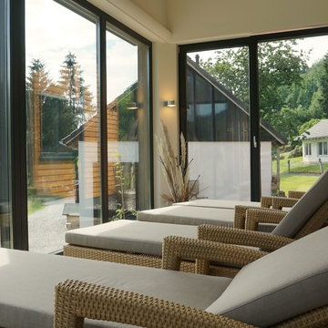 Haus Pfannes - Saunahaus in Holzrahmenbauweise