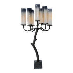 Costa Brava W-46491 Branch Candle Holder in Burnt Topaz - Candleholders