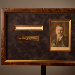 Custom Framing - Teddy Roosevelt Signature - Prints And Posters