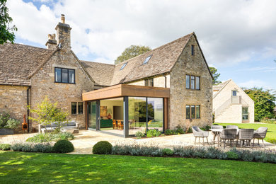 This is an example of a classic house exterior in Gloucestershire.