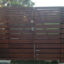 Ipe fence