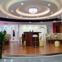 Awesome LED lighting showroom