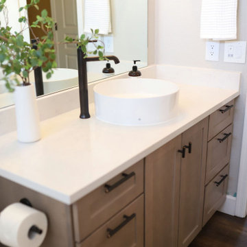 Coastal Style Bathroom Remodel Primary & Guests