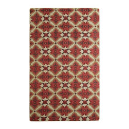 Lanart - Muskoka Spice Polyester 6 ft. x 9 ft. Area Rug - Rugs