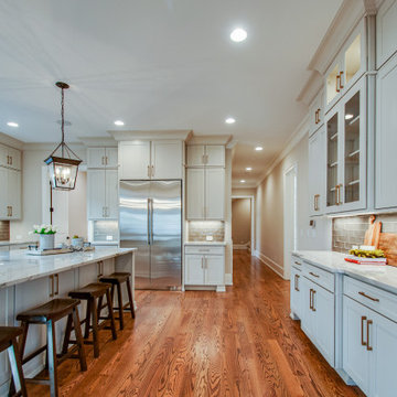 Nashville, TN Kitchen | Craftsman White Cabinets | Timberland Cabinetry Company