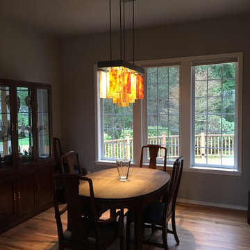 CLASSIC MODERN CHANDELIER, PLISS`E CHANDELIER by GALILEE LIGHTING