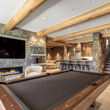 Breckenridge Contemporary Log Cabin