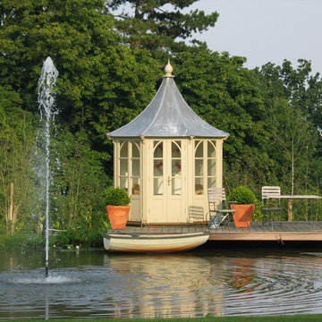 HSP Garden Building - Summer House Installation - At Water's Edge
