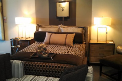 Trendy bedroom photo in Other