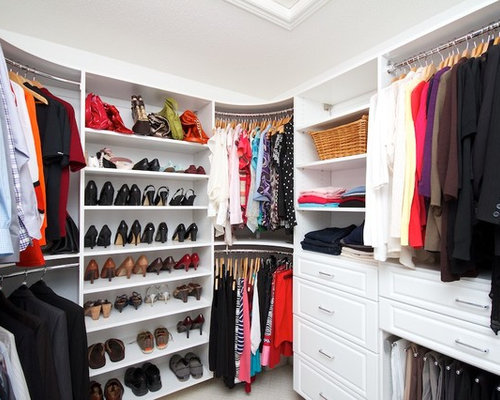 Best Curved Closet Rod Design Ideas & Remodel Pictures | Houzz