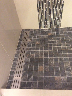 Is the Linear shower drain coming or going?