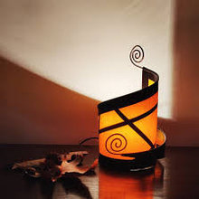 Orange cosy lighting
