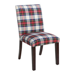 Universal Lighting and Decor - Main Street Stewart Dress Multi-Color Fabric Dining Chair - Bar Stools And Counter Stools