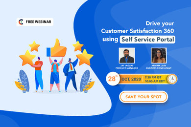 Drive your Customer Satisfaction 360 using Self Service Portal