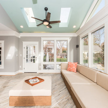 Rear Sunroom Addition in Arlington, VA