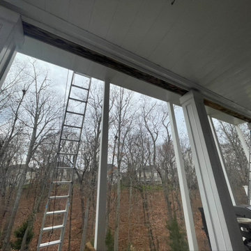 Screened in enclosure / Raintight Aluminum Underdeck Ceiling