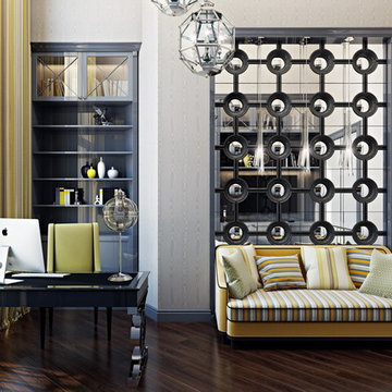 Home Office: 3d rendering