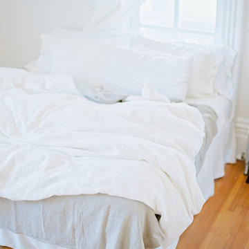 Rough Linen Bedding