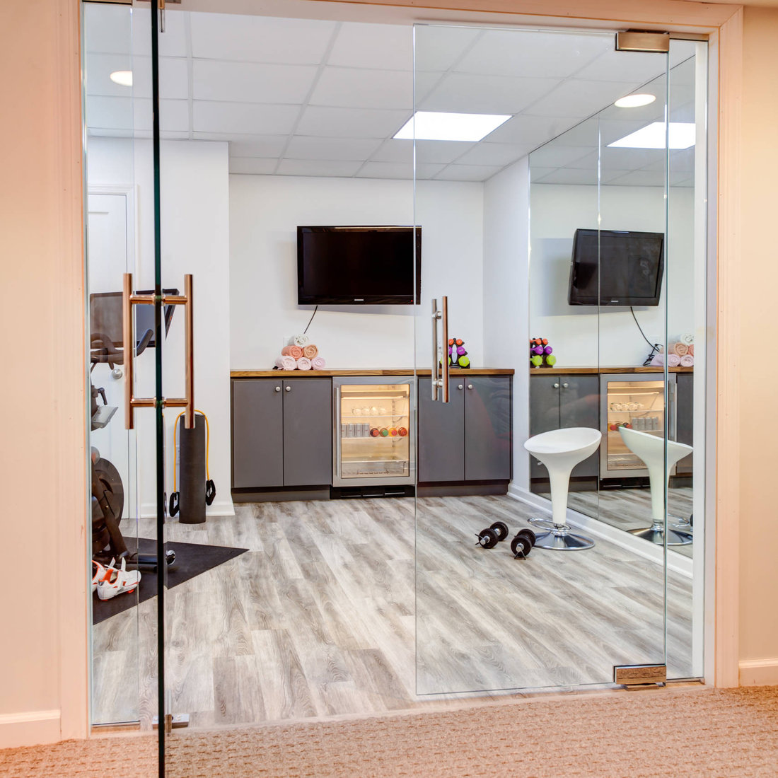 Modern Home Gym Space