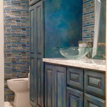 Modern painted cabinets