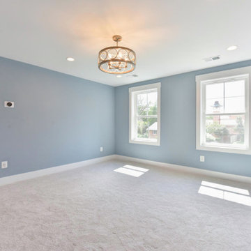 Split Level Custom Pop Top Addition Bedroom