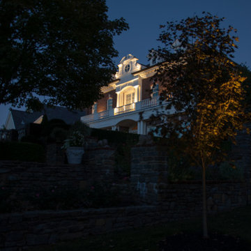 Landscape Lighting Adds Outdoor Magic to Stately Ohio Home