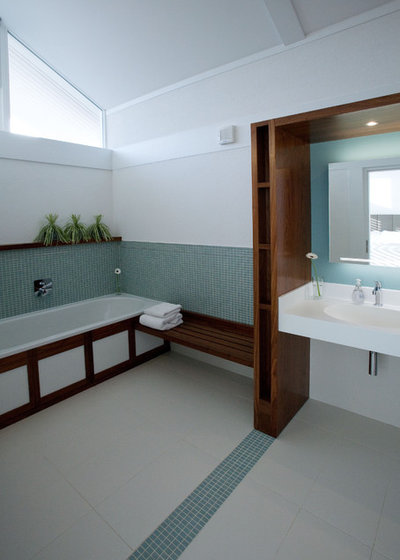 Contemporary Bathroom by Future Light Design