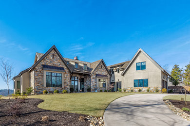 Example of a mountain style exterior home design in Other
