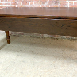 Oak Drop Leaf Farm Table - Table &agrave; manger