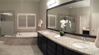 Las Vegas Master Bathroom Mirror and Vanity Mirror (Before and After)