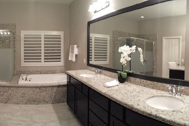 Example of a large trendy bathroom design in Las Vegas