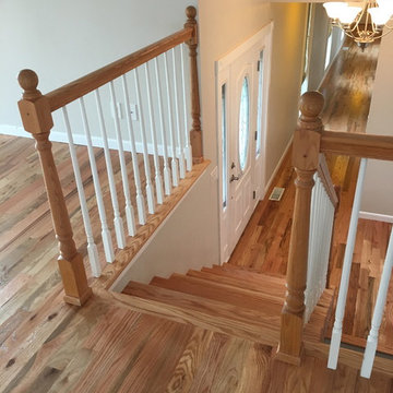 Rustic Red Oak Hardwood Floors