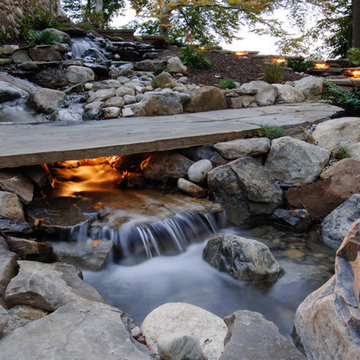 Waterfalls and Hardscaping