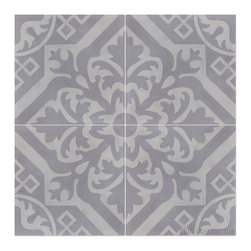 "Nuevo Castillo Carrara" Cement Tile from Villa Lagoon Tile - Products