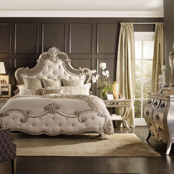 Sanctuary Upholstered Bed Bedroom