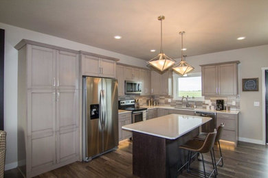 Transitional kitchen photo in Other