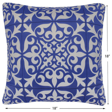 Tribal Duke Printed Italian Velvet Handmade Pillow