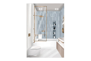 Minimalist bathroom photo