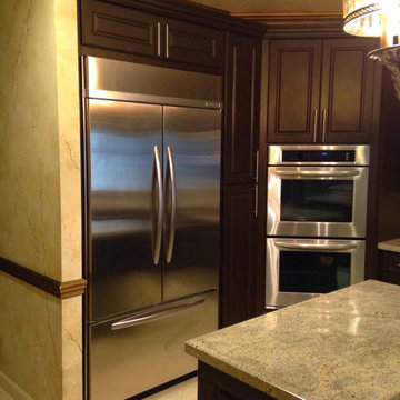 ESPRESSO KITCHEN, GRANITE COUNTERTOP