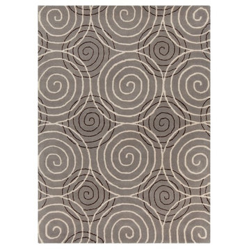 Int Contemporary Area Rug, 5'x7'