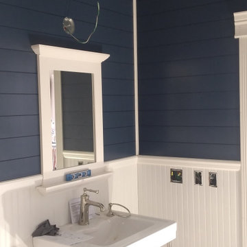 Drive in office with master bathroom suite