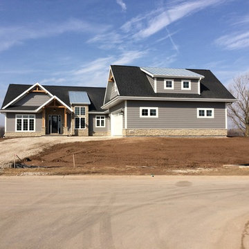 Suamico, Wisconsin "Crown Pointe II" floor plan by Wisconsin Log Homes