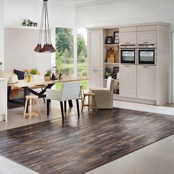 open white vintage kitchen