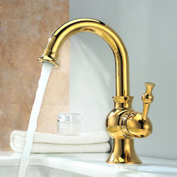 Centerset Antique Ti-PVD Finish Kitchen Faucet Bathroom Faucet T1811G - Kitchen Faucets