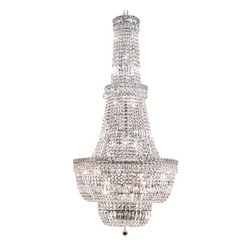 Elegant Lighting - Elegant Lighting 2528G28C/EC Chandelier Tranquil - Chandeliers