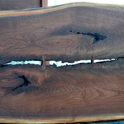 Live Edge King Sized Bed (Extra Large) - Bed Frames
