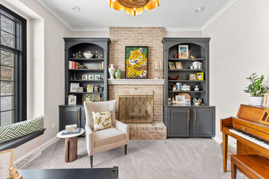 Home office - eclectic home office idea in Other