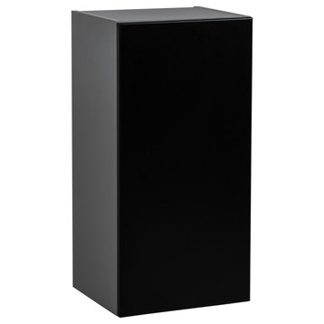 12 x 30 Wall Cabinet-Single Door-with Black Matte door