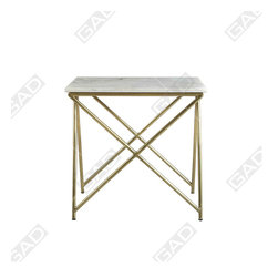 THE RITZY INDUSTRIAL END TABLE - Home Office Furniture